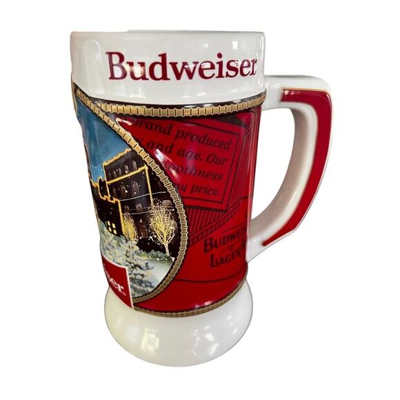 EUC Budweiser Clydesdale Beer Stein 2020 edition w certificate of authenticity - Picture 2 of 8